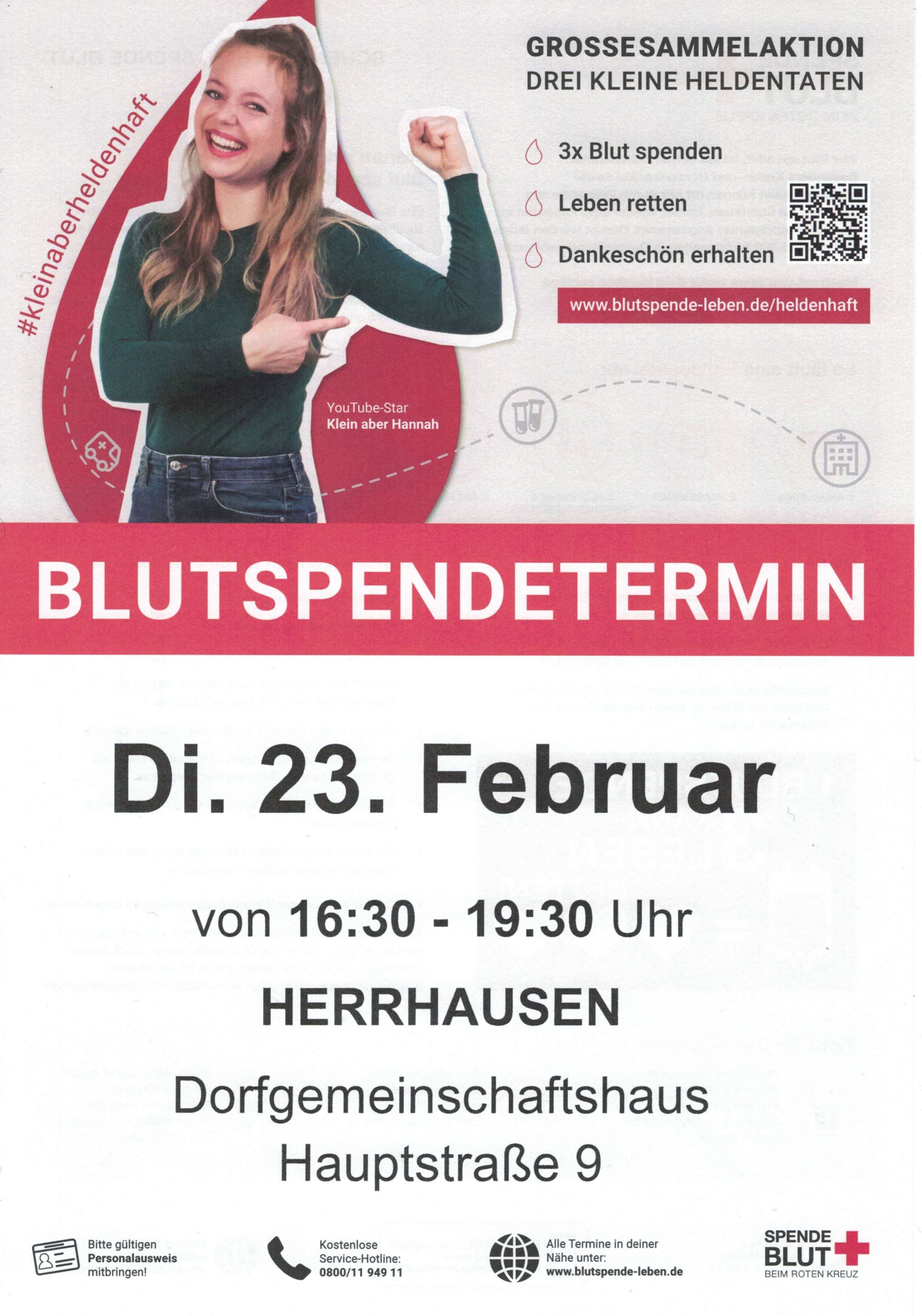 2021 02 08 Blutspende Herrhausen