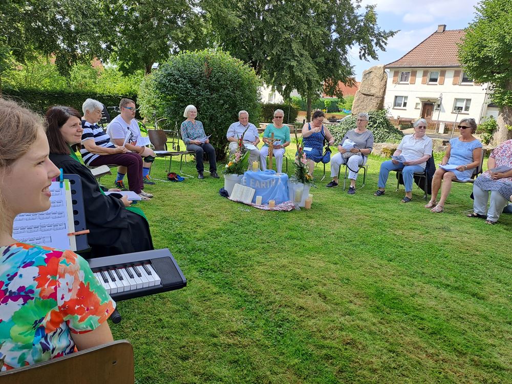 Open Air Gottestdienst 2023 09 01 Kirche Herrhausen Open Air 2